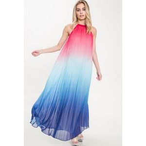 EUC L'ATISTE Ombre Maxi Dress